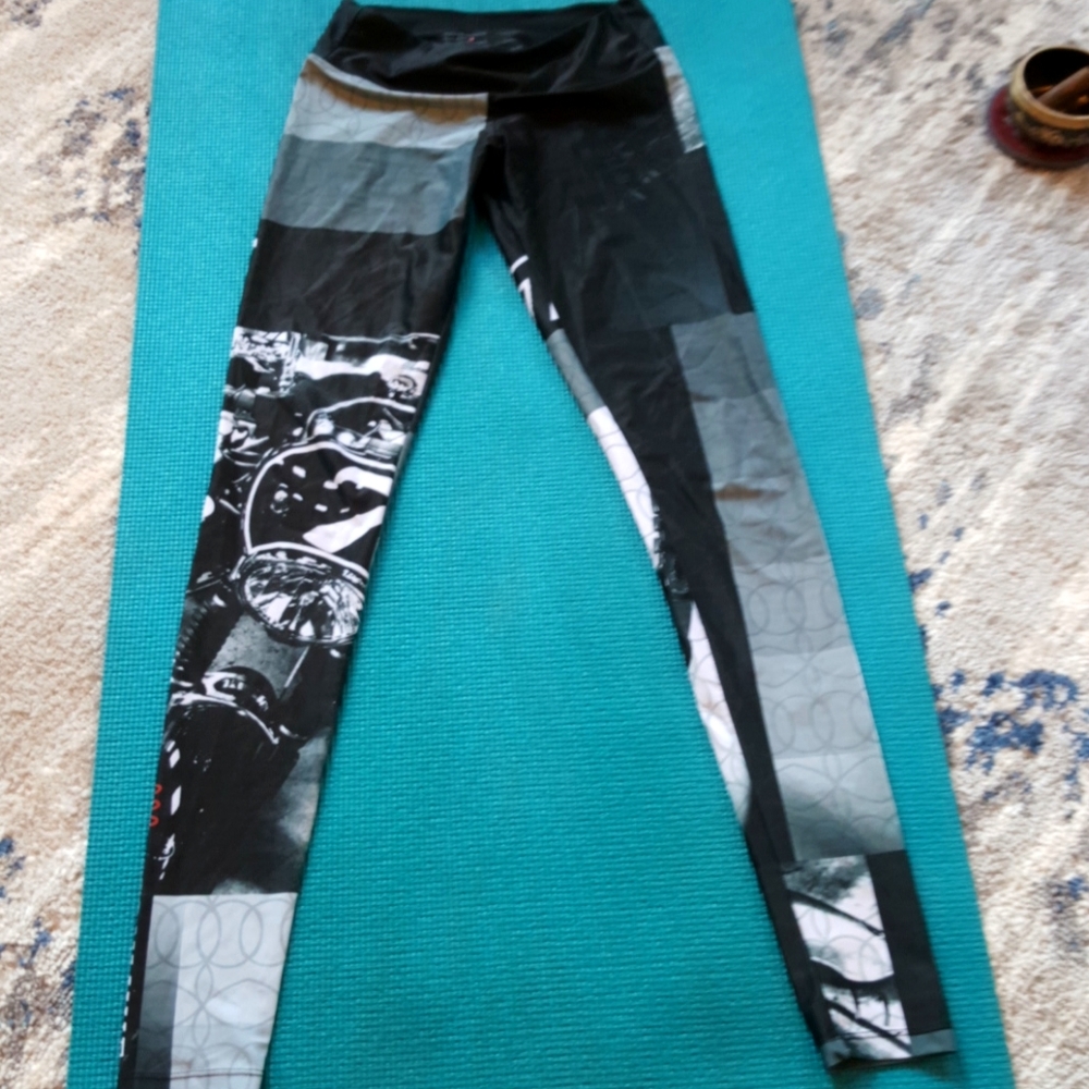 High Waisted Kadyluxe Moto leggings